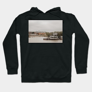 boats on the river Hoodie